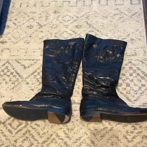 LAST DAY Frye Women Mid calf black boots size 10 MOVING